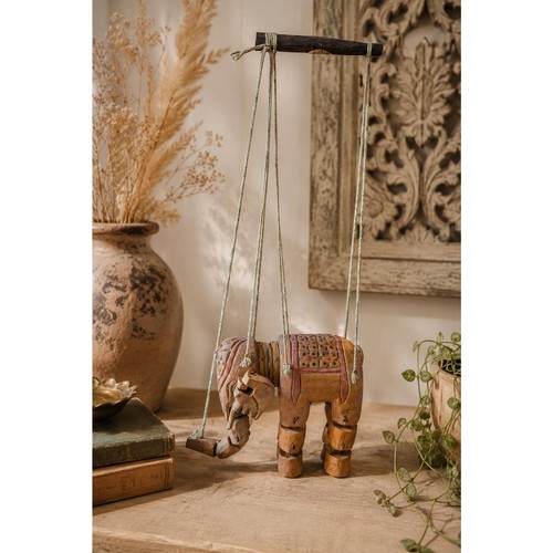 Pupazzo burattino elefante - , in