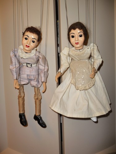 Coppia marionette hazelle - di,