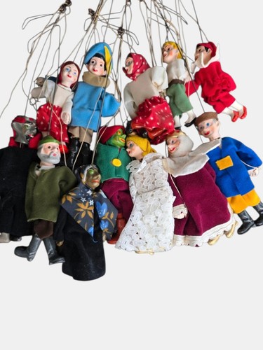 Set pupazzi marionette ceche