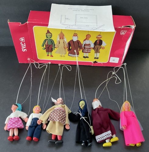 Marionette pupazzi legno - marionette,