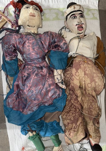 Marionette pupazzi vintage - vintage, in
