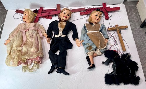 Lotto marionette vintage - marionette,