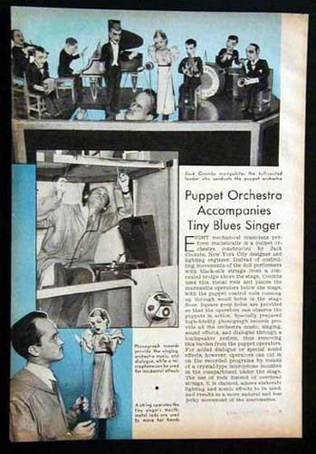 1938 bastone pupazzo pittorico - 1938,
