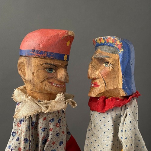 Punch judy set - e, a