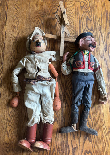 Coppia marionette ceche - di,