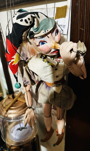 Lotto marionette vintage - di,