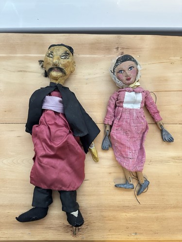 Antiche bambole marionette - antiche,
