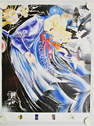 Affiche théâtre louis - théâtre,